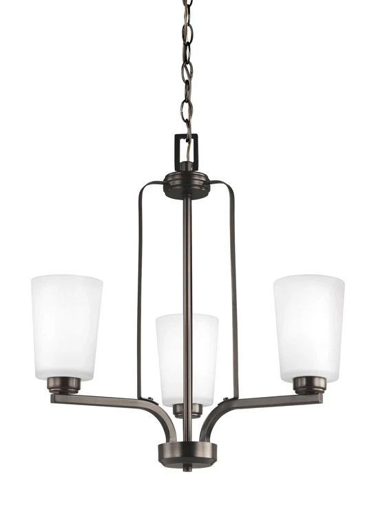 Franport Three-Light Chandelier - Frankwebs