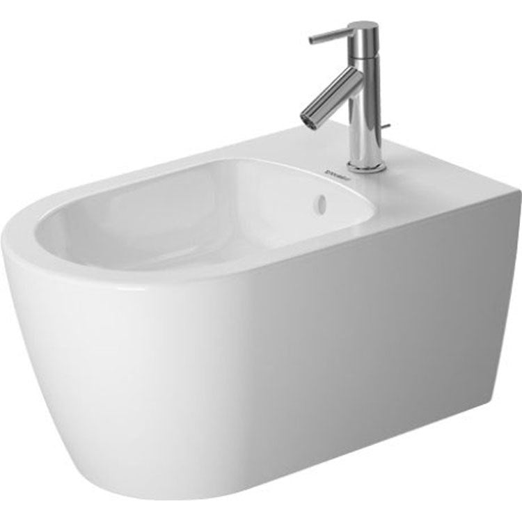 Bidet ME by Starck 1 Hole White Vitreous China Wall Mount 22-1/2 Inch - Frankwebs