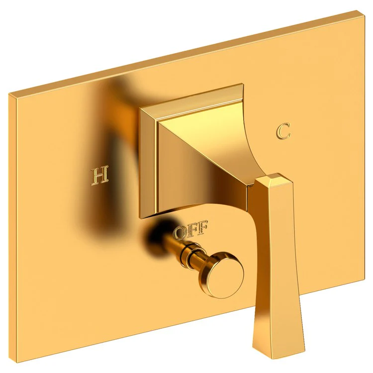 Joffrey Pressure Balance Tub/Shower Valve Trim Only with Lever Handle - Flat Black - Frankwebs