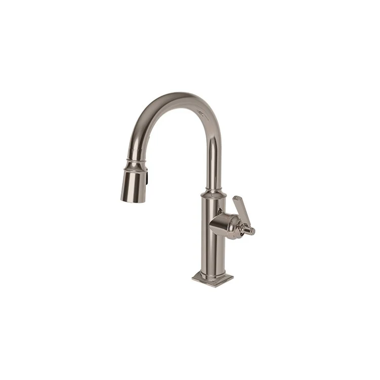 Bar Faucet Adams 1 Lever ADA Venetian Bronze Pull Down Swivel Brass Spout Height 8-2/7 Inch 1.8 Gallons per Minute - Frankwebs
