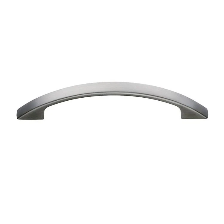 Pull Arch Handle Brushed Chrome Zinc 3-7/8 Inch Center to Center 5 x 1/4 x 1-1/8 Inch - Frankwebs