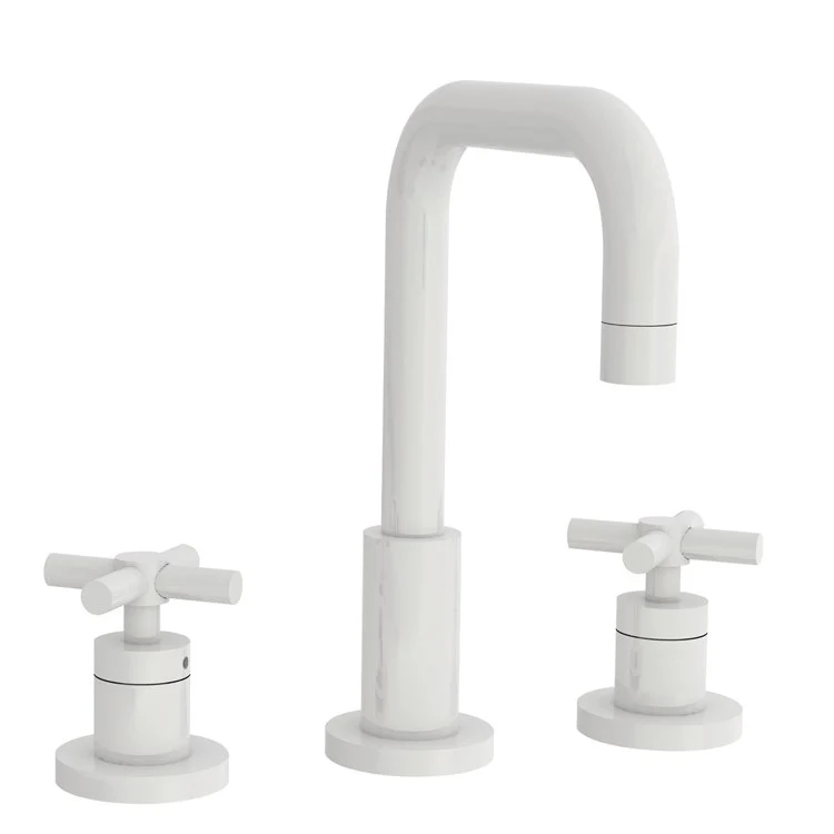 East Square Two Handle Widespread Bathroom Faucet with Drain - Frankwebs