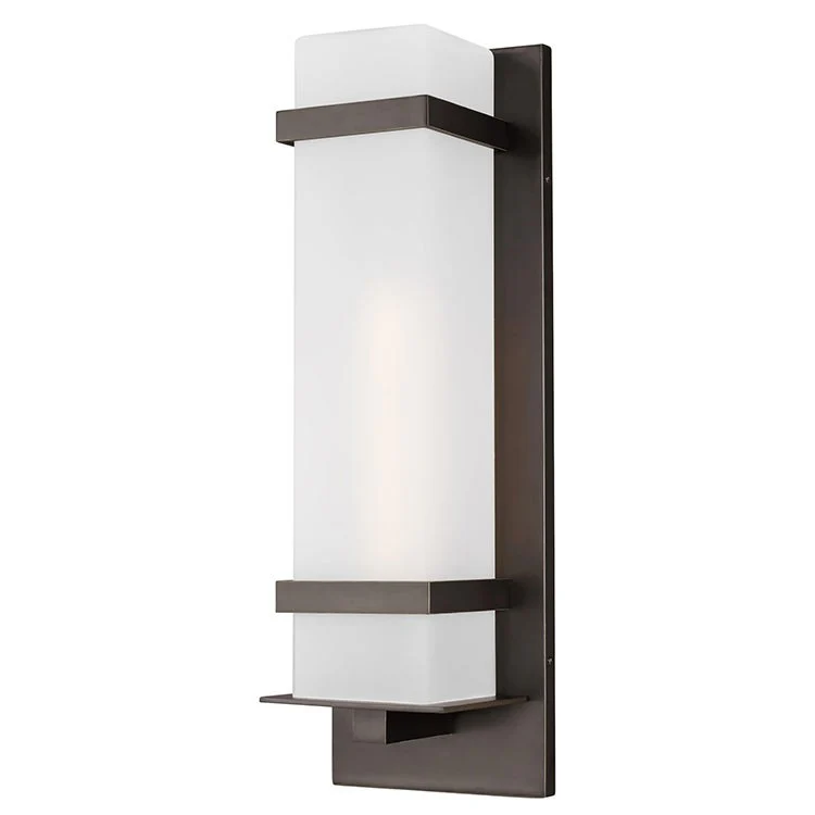 Alban Single-Light Large Outdoor Wall Lantern - Frankwebs