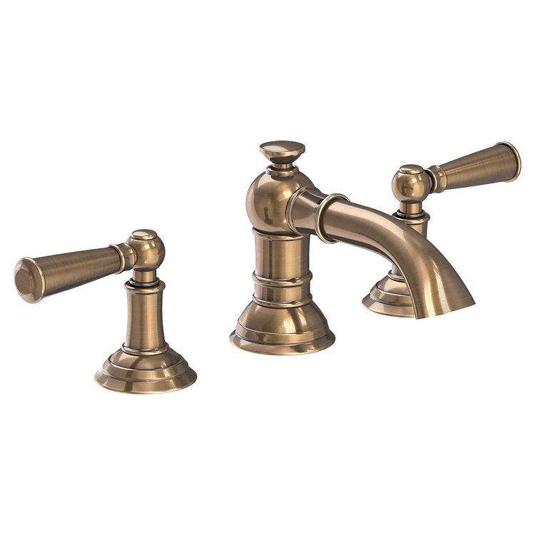 Lavatory Faucet Aylesbury Widespread 8 to 20 Inch Spread 2 Lever ADA White 1.2 Gallons per Minute Brass Spout Height 1-13/16 Inch - Frankwebs