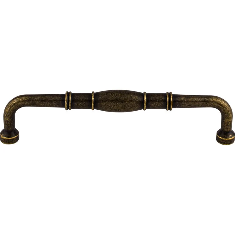 Pull Appliance Normandy D Patina Black Zinc Alloy 7 Inch 7-2/3 x 3/4 x 1-3/4 Inch - Frankwebs