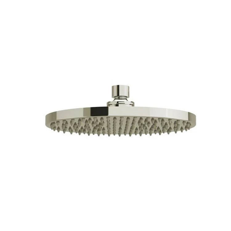 Showerhead 1 Function Rain Round Polished Nickel 8 Inch 2.0 Gallons per Minute - Frankwebs