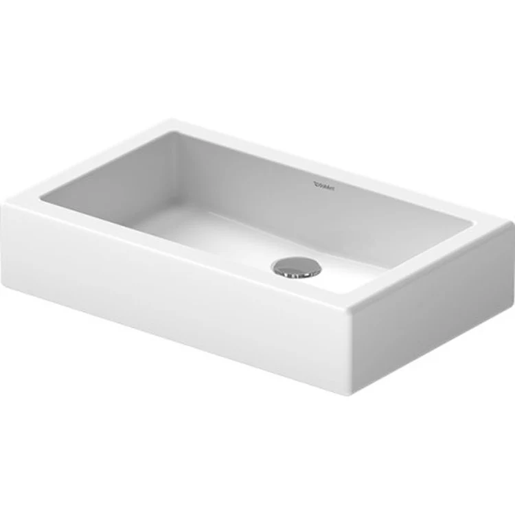 Lavatory Sink Vero Ground less Overflow 15 x 23-5/8 Inch Rectangle White - Frankwebs