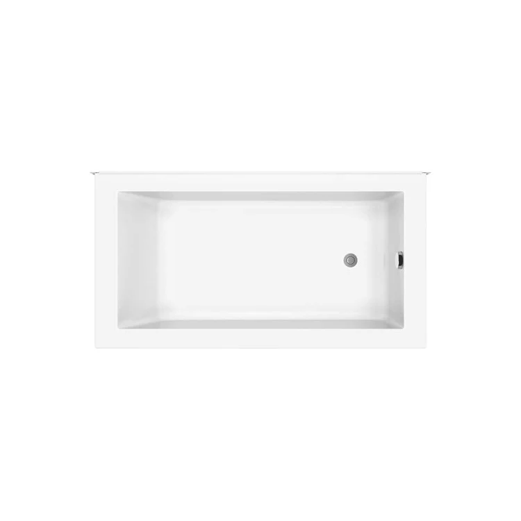Soaking Tub Modulr 59-5/8 x 31-7/8 x 24 Inch Corner Right White Acrylic - Frankwebs