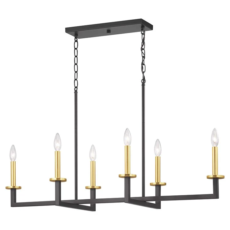 Blakely Six-Light Island Chandelier - Frankwebs