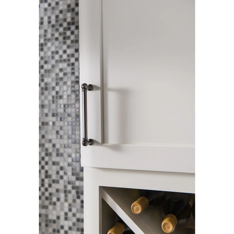 Pull Serene Kara D for Decorative Hardware Brushed Satin Nickel Zinc Alloy 3-3/4 Inch - Frankwebs