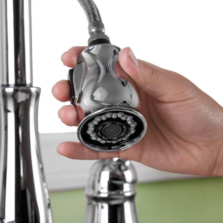 Leland Single Handle Pull Down Kitchen Faucet - Frankwebs