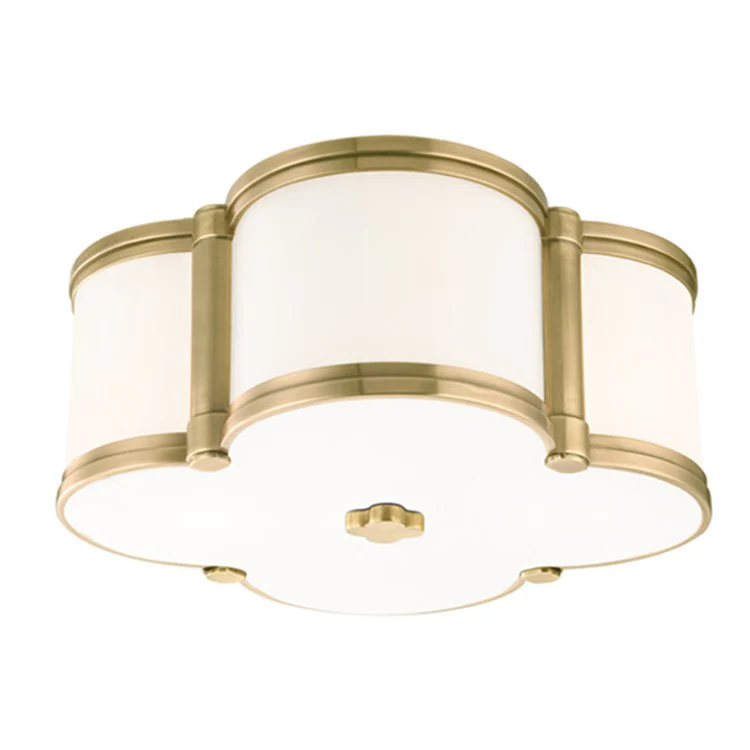 Chandler Two-Light Flush Mount Ceiling Fixture - Frankwebs