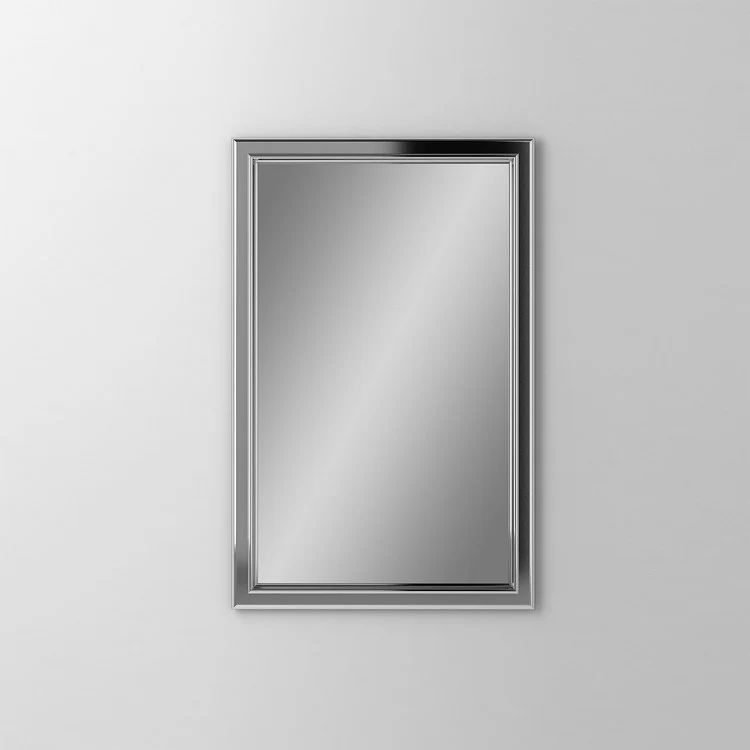 Bathroom Mirror Main Line Bryn Mawr Frame Rectangular 20W x 30H Inch Brushed Bronze Wall Mount - Frankwebs