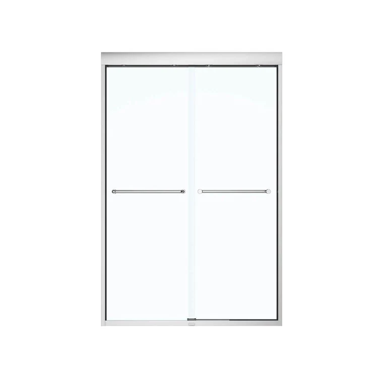 Shower Door Kameleon Sliding 44L x 71H Inch Chrome Clear 1/4 Inch 40 to 44x71 Inch - Frankwebs