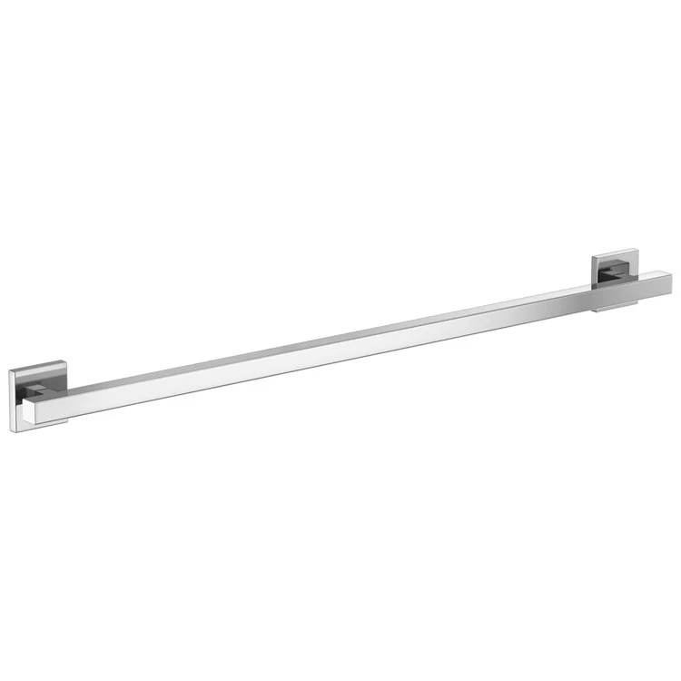 Grab Bar 36 Inch European Square Chrome ADA Concealed Mount Metal - Frankwebs