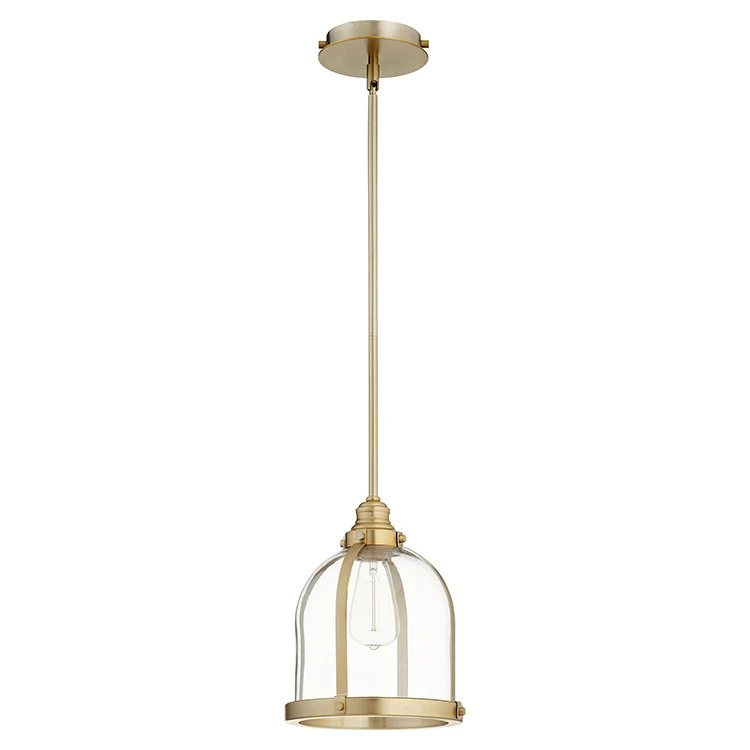 Banded Come Single-Light Pendant - Frankwebs