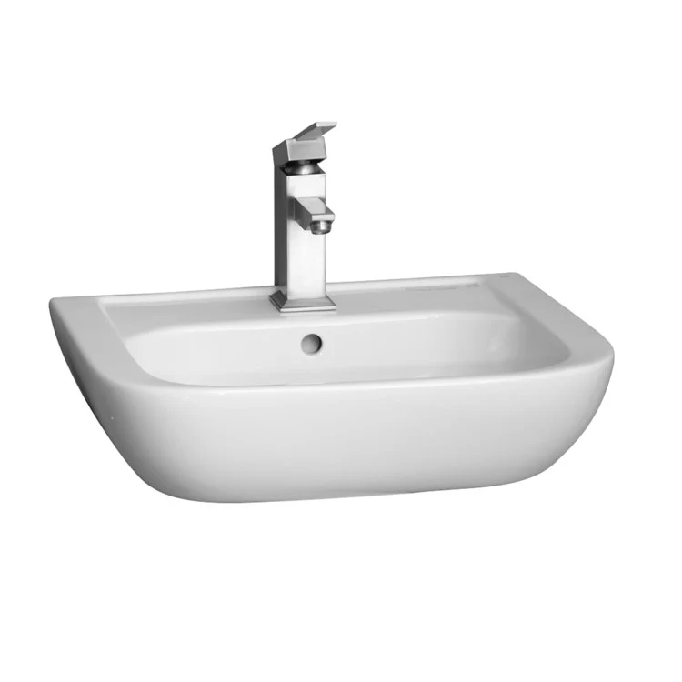 Lavatory Sink Caroline 450 Wall Hung 17-3/4 Inch White - Frankwebs