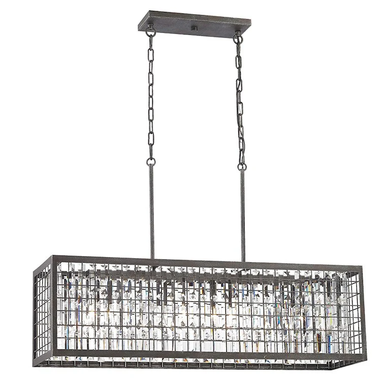 Nadina Four-Light Linear Chandelier - Frankwebs