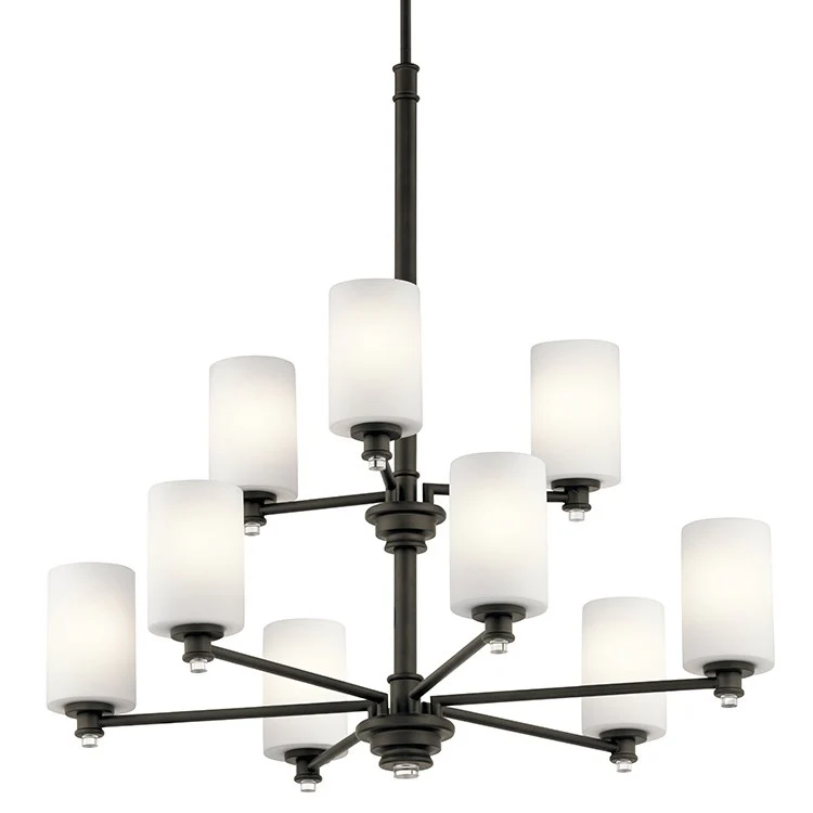Joelson Nine-Light Two-Tier Chandelier - Frankwebs