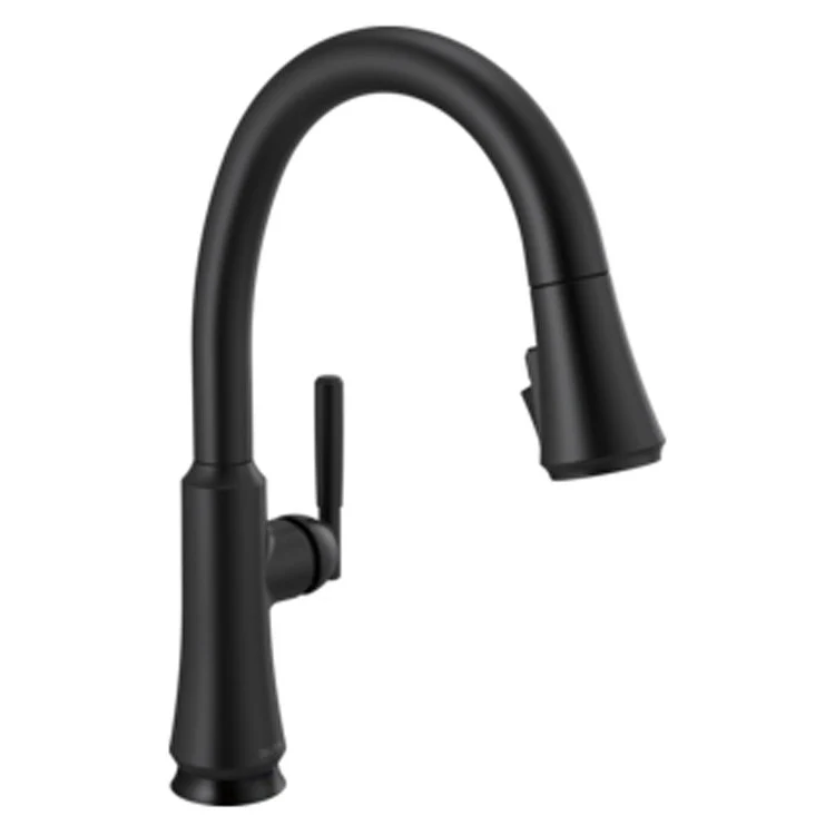 Kitchen Faucet Coranto with Touch2O Technology 1 Lever ADA Arctic Stainless High Arc Gooseneck Pull Down Swivel 360 Degree - Frankwebs