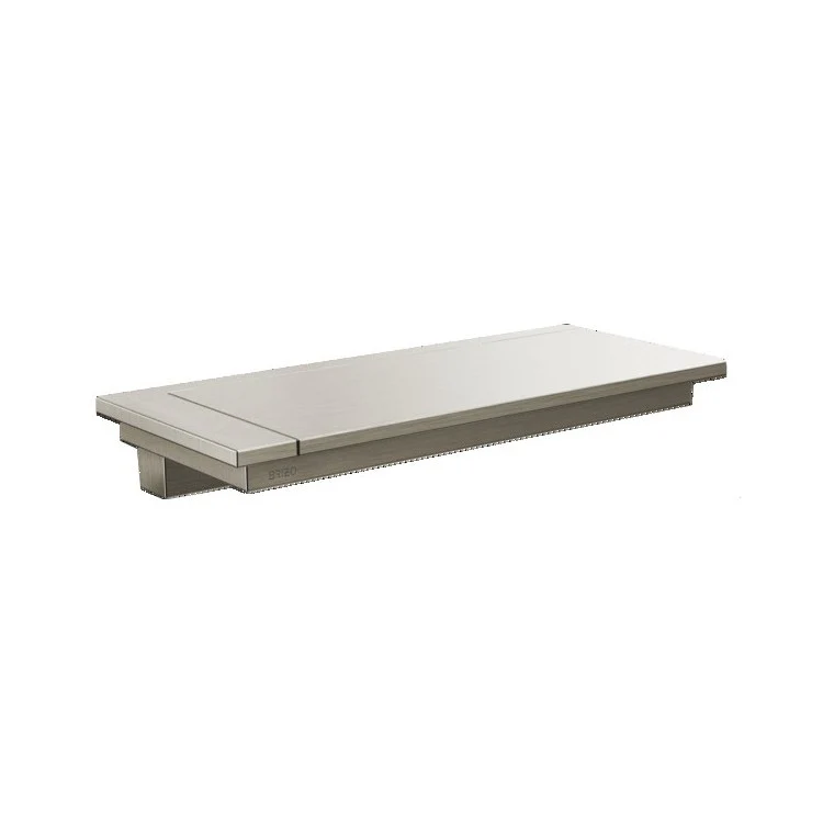 Shelf Frank Lloyd Wright Brilliance Luxe Nickel 12 x 5 Inch Metal - Frankwebs