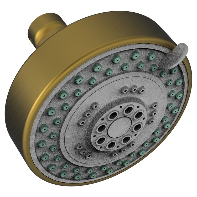 Contemporary Three-Function Shower Head - Frankwebs