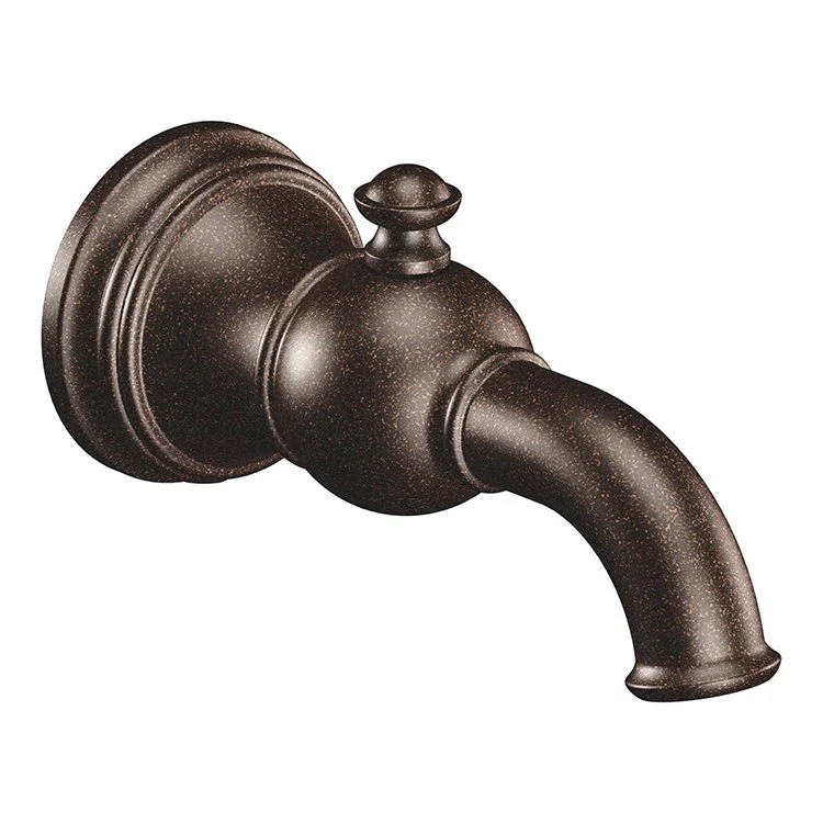 Tub Spout Weymouth with Diverter Matte Black 7-1/2 Inch Metal - Frankwebs