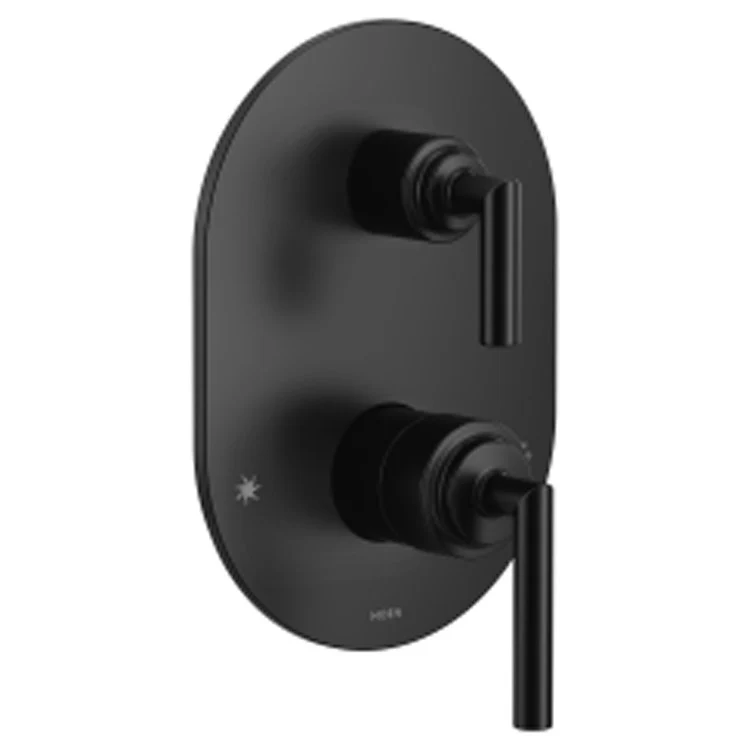 Valve Trim Arris M-Core 3-Series with Integrated Diverter 2 Lever Matte Black ADA - Frankwebs