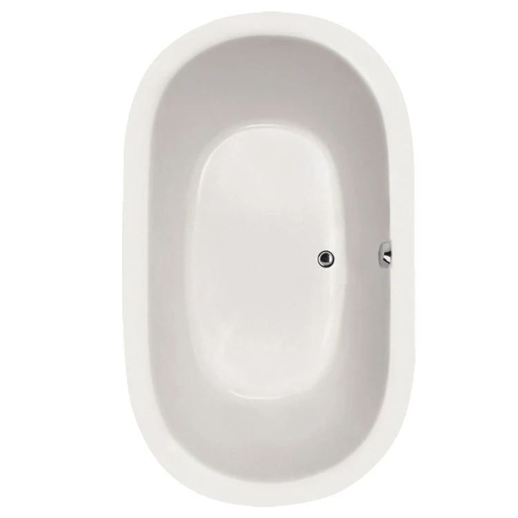 Air Tub Designer Collection Lorraine Drop-In White Oval 8 Jet Acrylic 60 x 42 x 22 Inch - Frankwebs