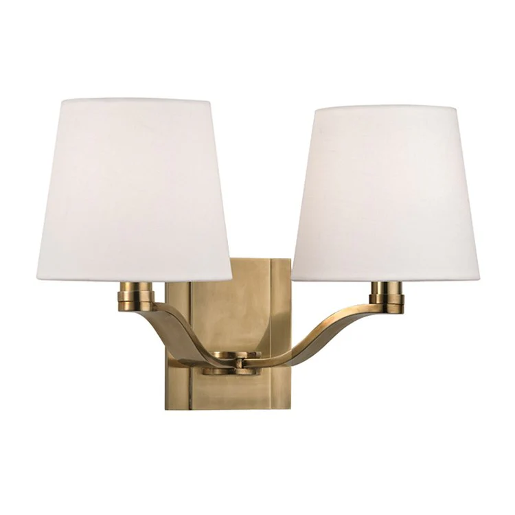 Clayton Two-Light Wall Sconce - Frankwebs
