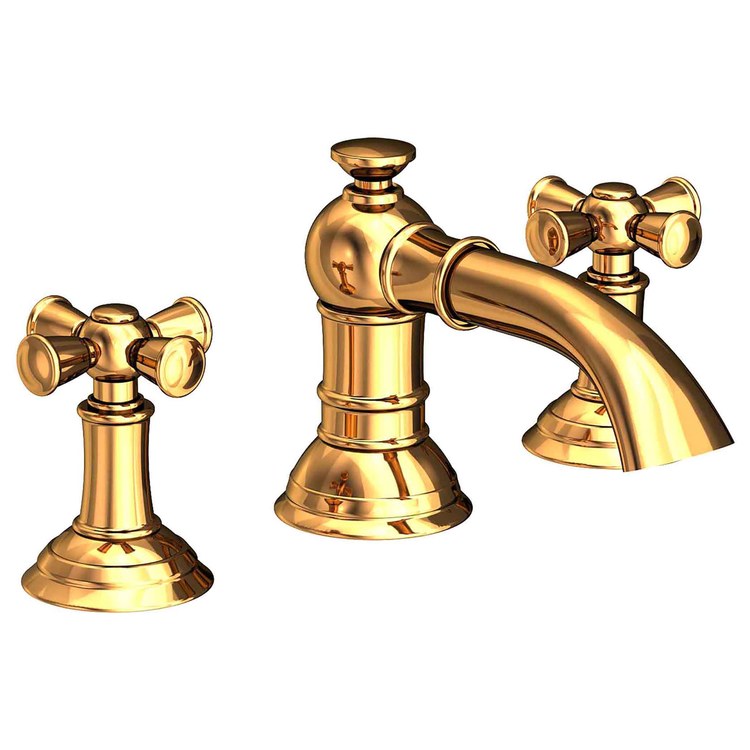 Aylesbury Two Handle Widespread Bathroom Faucet with Drain - Frankwebs