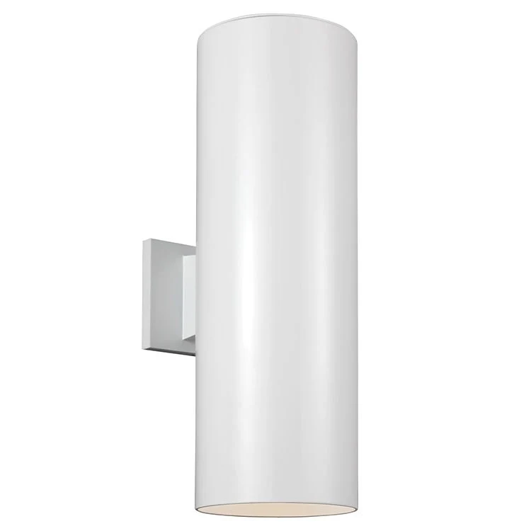 Outdoor Cylinders Two-Light Large Outdoor Wall Sconce - Frankwebs