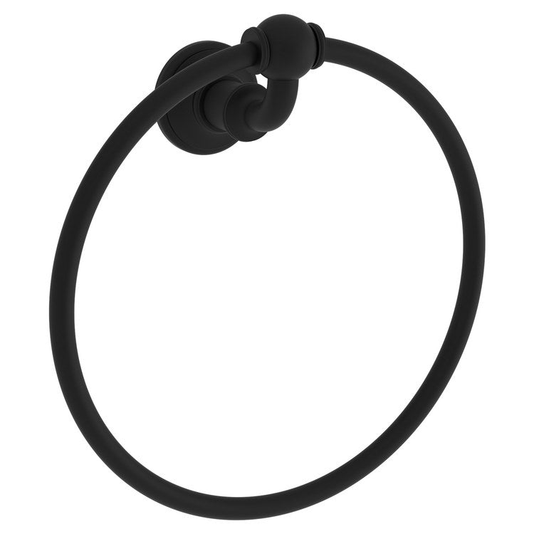 Towel Ring Ithaca 8-1/4 Inch Closed French Gold PVD Brass 3-1/4 Inch - Frankwebs