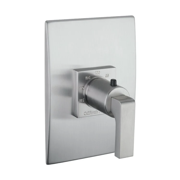 Thermostatic Trim Solimar Rectangular 3/4 Inch 1 Lever Satin Nickel ADA for Requires Rough Valve TH75-R Handle and Escutcheon Brass - Frankwebs