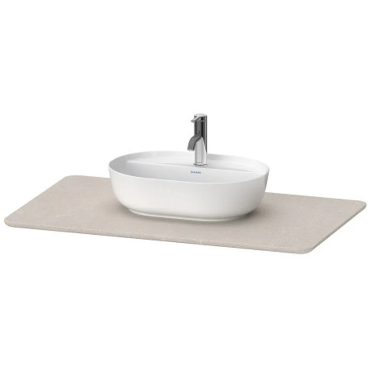 Lavatory Console Luv White Single Basin 38-7/8 x 23-3/8 Inch Quartz - Frankwebs