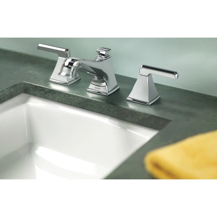 Connelly Two Handle Widespread Bathroom Faucet with Drain - Frankwebs
