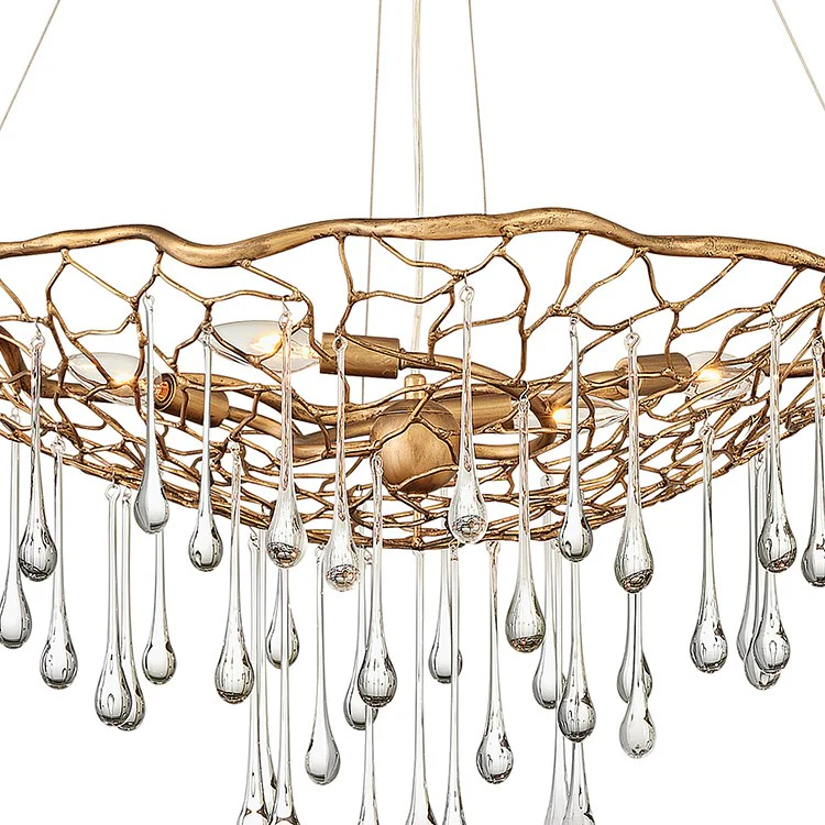 Laguna Four-Light Medium Chandelier by Lisa McDennon - Frankwebs