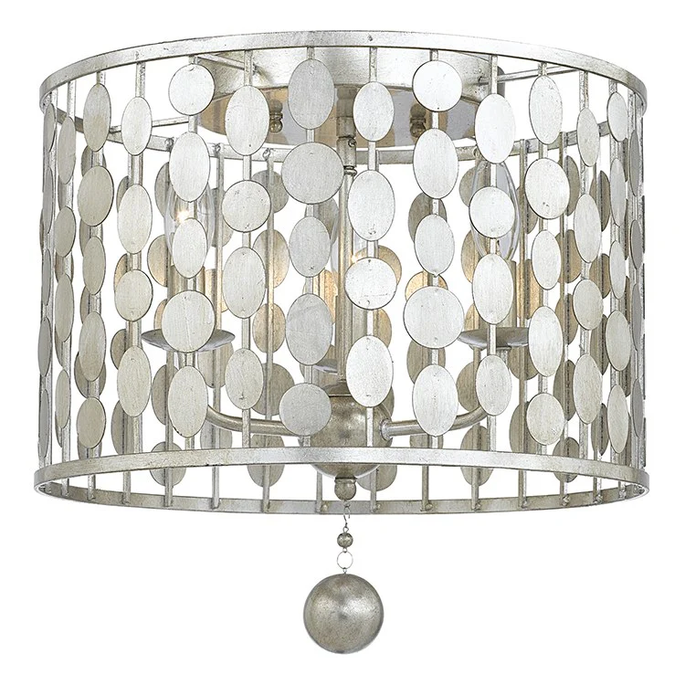 Layla Three-Light Flush Mount Ceiling Fixture - Frankwebs