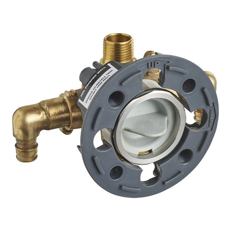 Flash Shower Rough-in Valve with PEX Inlet Elbows and Universal Outlets for Cold Expansion System - Frankwebs