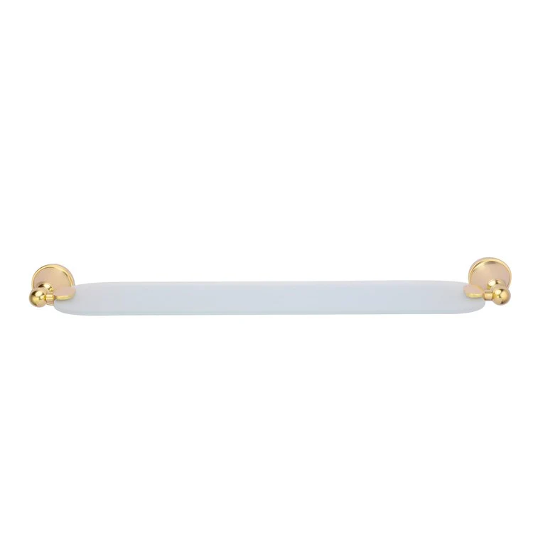 Shelf Gleason Wall Mount Matte Black 28 x 11 x 11 Inch Brass Glass - Frankwebs