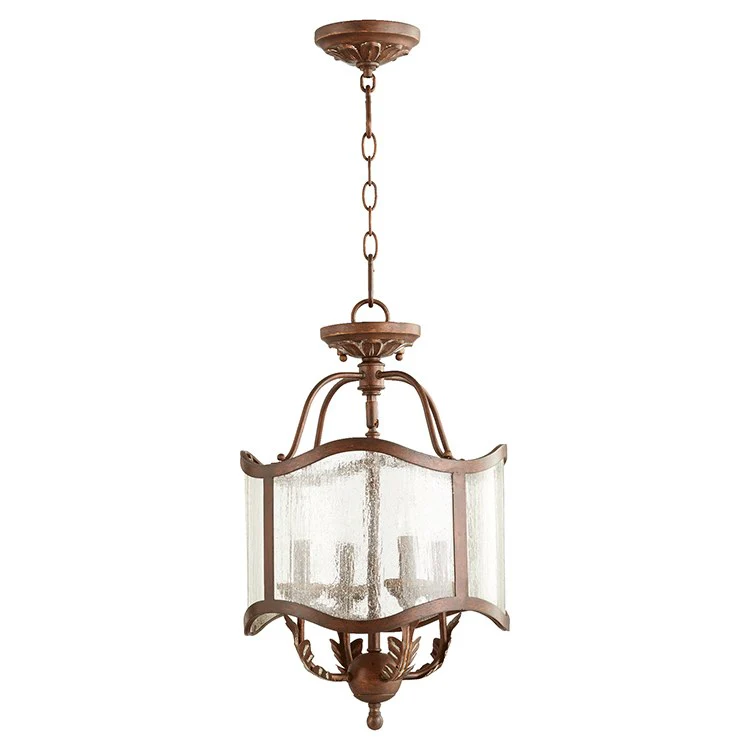 Salento Four-Light Convertible Semi-Flush Mount Ceiling Fixture/Pendant - Frankwebs