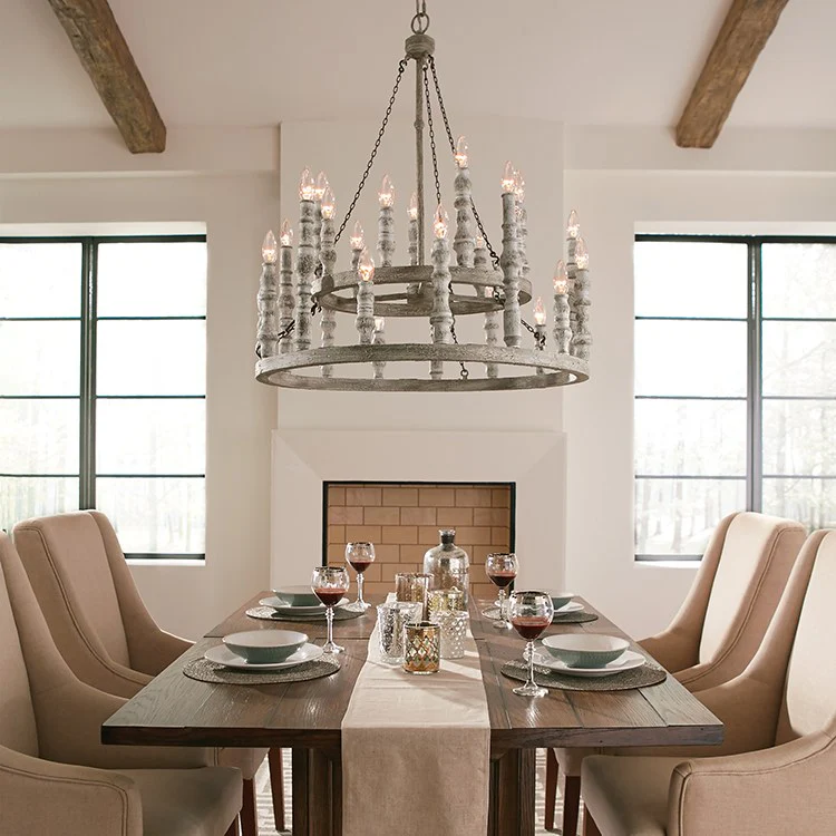 Norridge 24-Light Two-Tier Chandelier - Frankwebs