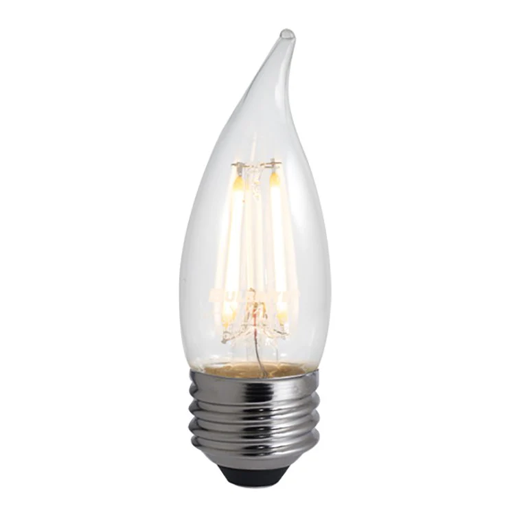 Bulb 4 Watt LED Filament CA10 E26 120 Volt - Frankwebs