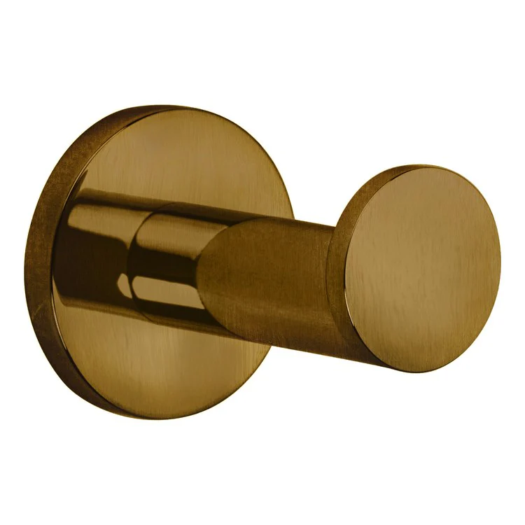 Robe Hook East Linear Single Flat Black 2-2/5 Inch Wall Mount Brass - Frankwebs