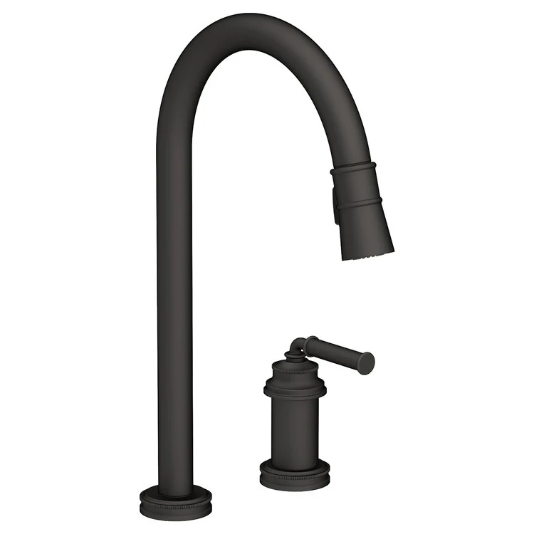 Kitchen Faucet Taft 1 Lever ADA Antique Brass Pull Down Spout Height 10-1/5 Inch 1.8 Gallons per Minute - Frankwebs