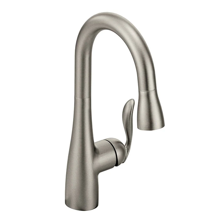 Arbor Single Handle High-Arc Pull Down Bar/Prep Faucet - Frankwebs
