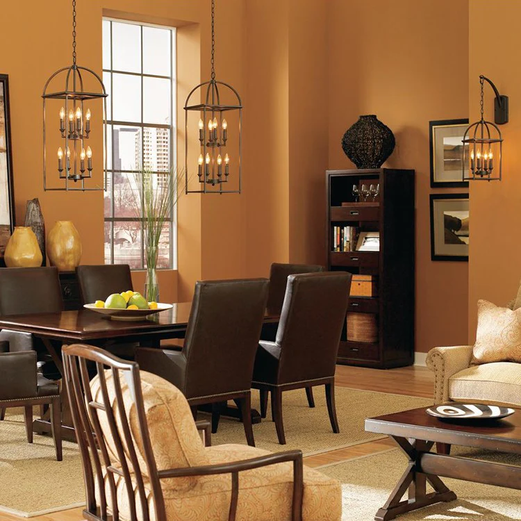 Piedmont Four-Light Foyer Lantern - Frankwebs