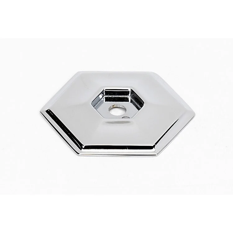 Backplate Nicole 1-1/8 Inch Unlacquered Brass - Frankwebs