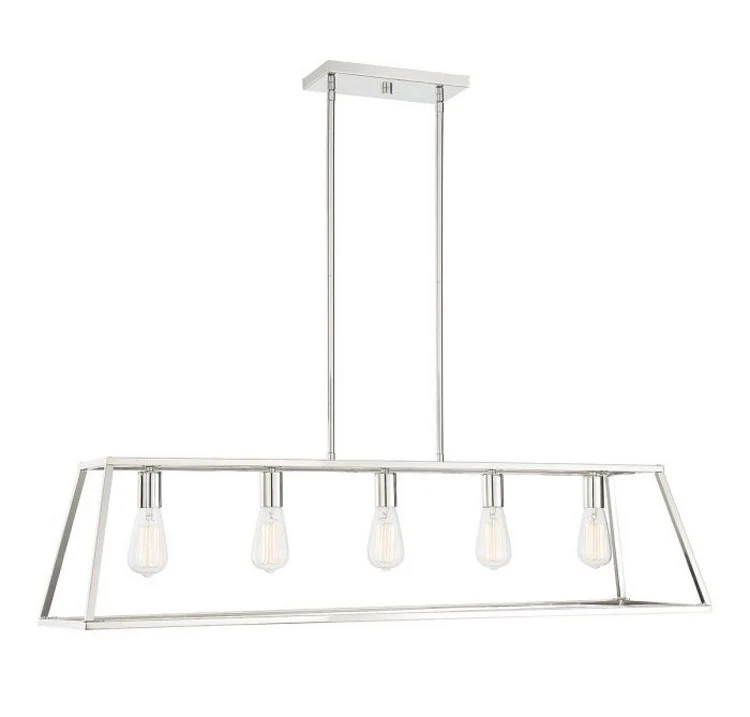 Denton Five-Light Linear Chandelier - Frankwebs