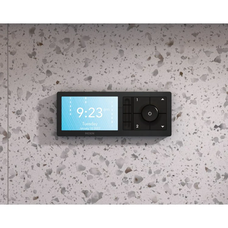 Digital Controller U by Moen Smart Shower 4 Outlet Matte Black - Frankwebs